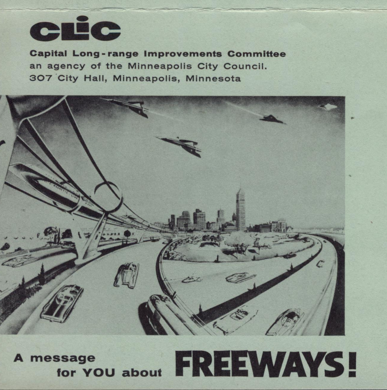 A MESSAGE FOR YOU ABOUT FREEWAYS